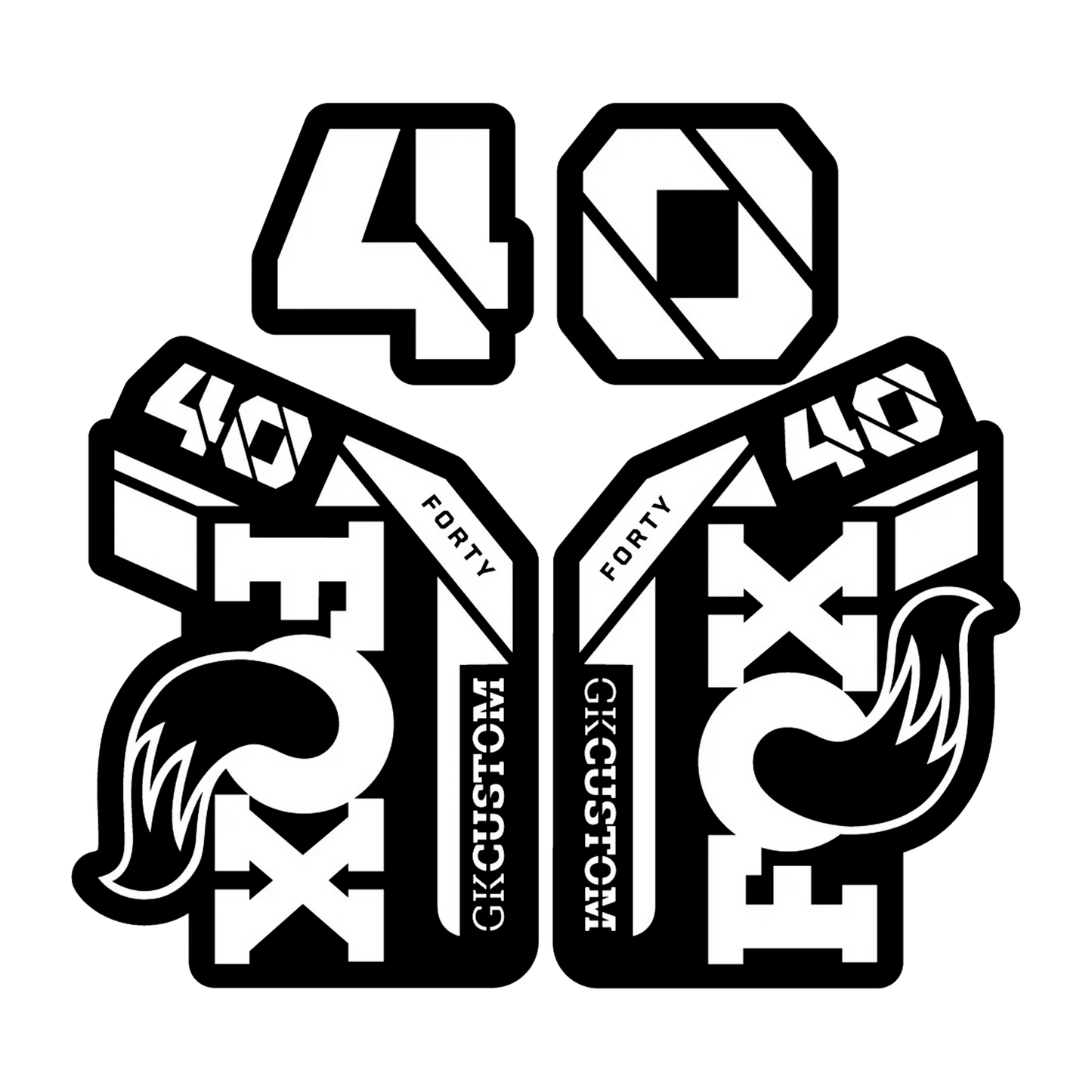 Fox 40 Decal