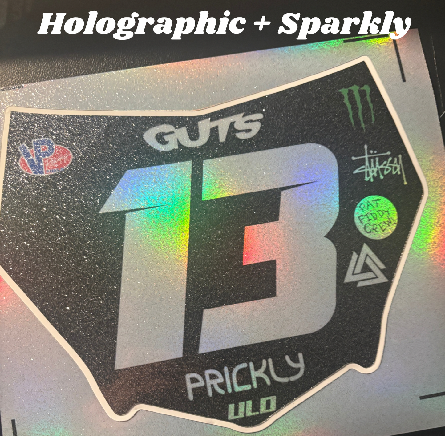 Gradient Series Plate Decal