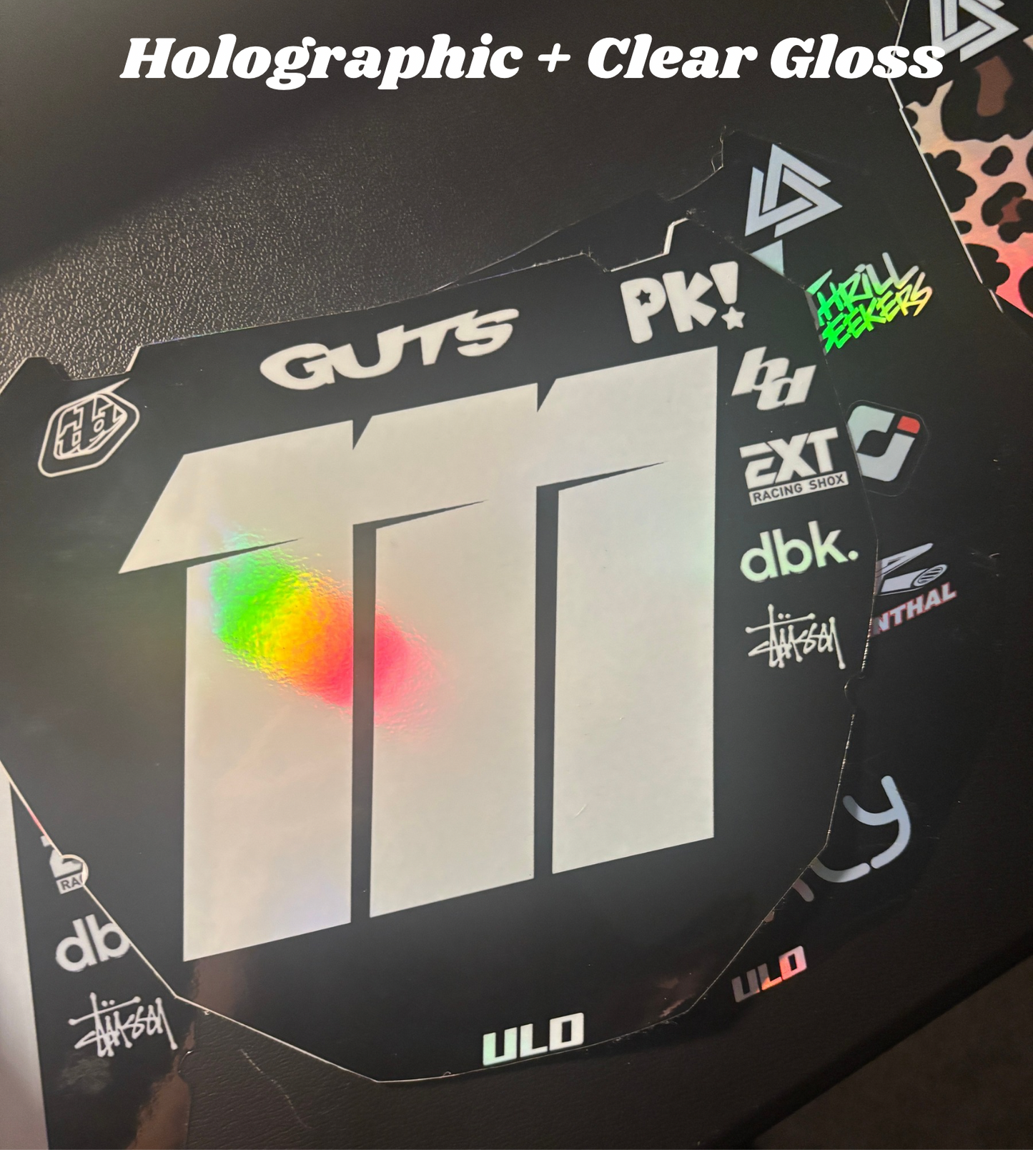 Camo Series Plate Decal