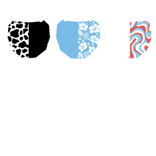 Graphic Series Plate Decal